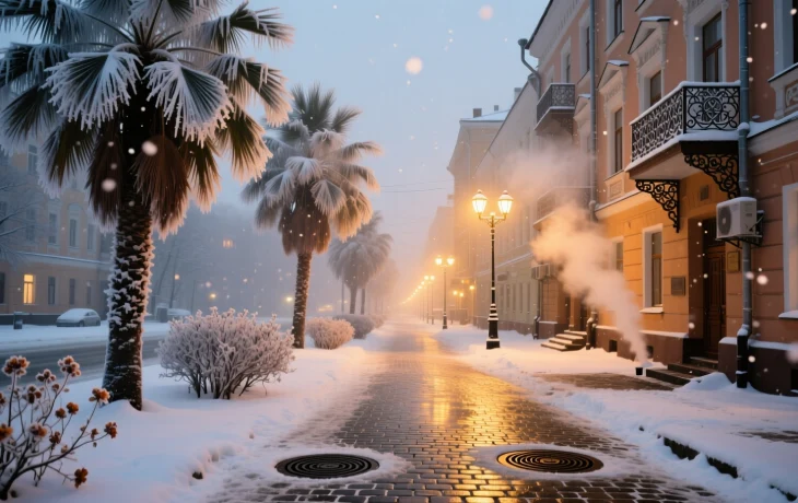 Зима в ЮФО ожидается холоднее прошлой но в пределах климатической нормы