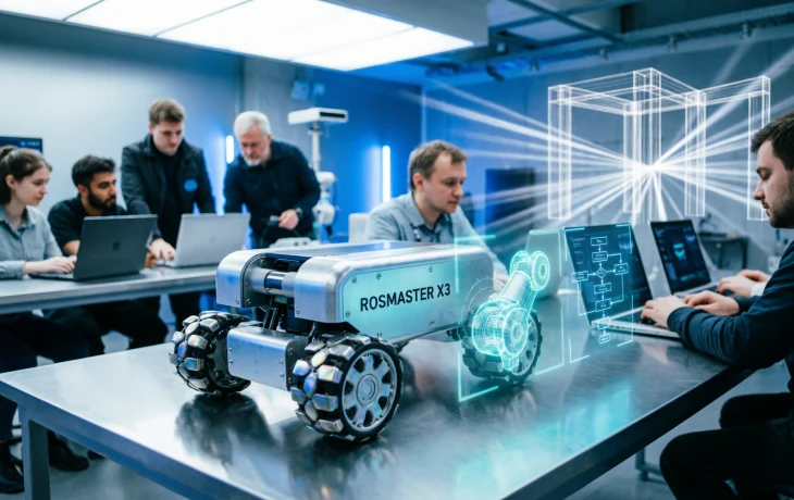 Обучающие роботы ROSMASTER: путь в мир робототехники и ИИ