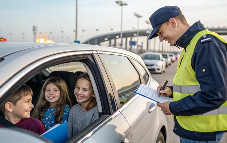 Семьям с детьми предложили приоритетный досмотр у Крымского моста