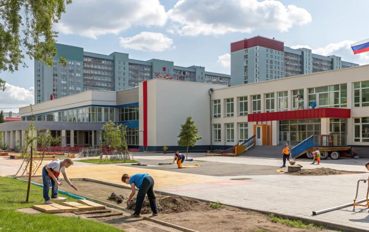 Ремонт школы в Елизаветинской будет завершён к новому учебному году