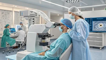 В Новороссийске офтальмологи провели уникальную операцию на глаза участнику СВО