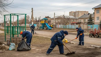 Коммунальные службы Хадыженска восстановили площадки и убрали свалки