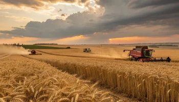 Отрадненские аграрии завершают уборку озимой пшеницы