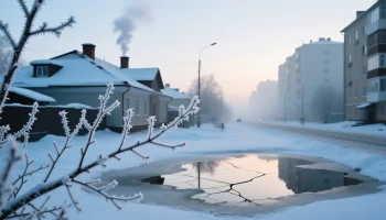 Арктическое вторжение на Кубань: Краснодар ожидает до -10 градусов в самую холодную ночь зимы