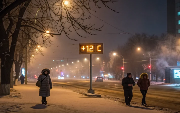 Резкое похолодание ожидается ночью в Краснодаре и крае