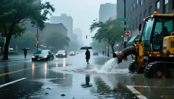 Ливень затопил улицы Краснодара коммунальные службы устраняют последствия