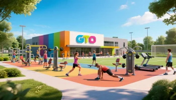 Новая площадка ГТО открылась в Ейске для всех желающих