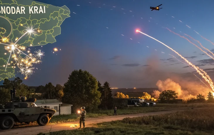 Свыше 30 украинских БПЛА сбито над Кубанью за ночь