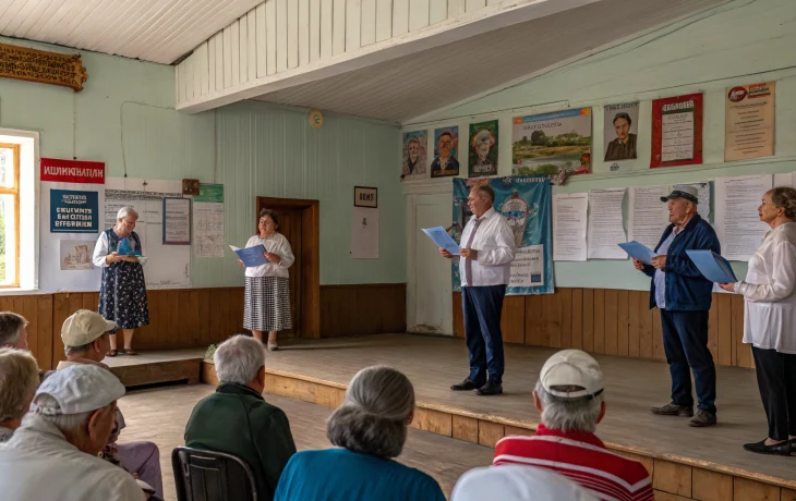 Сход граждан в Жёлтых Копанах обсудил выборы и благоустройство