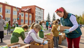 Коробка добра из Каменномостского: помощь детям Геническа