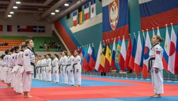 В Хадыженске прошло первенство по тхэквондо памяти героя СВО