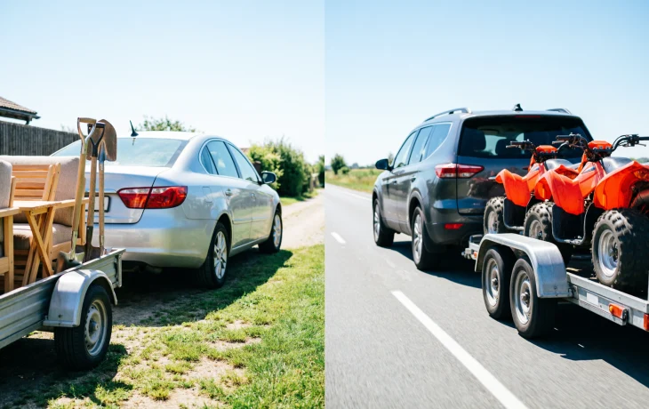 Какой прицеп выбрать для легкового автомобиля: одноосный или двухосный
