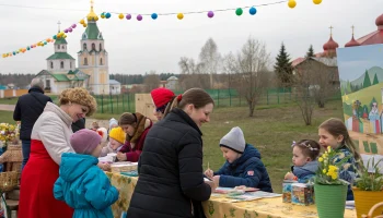 Весенняя ярмарка в Новотитаровской объединила семьи детсада