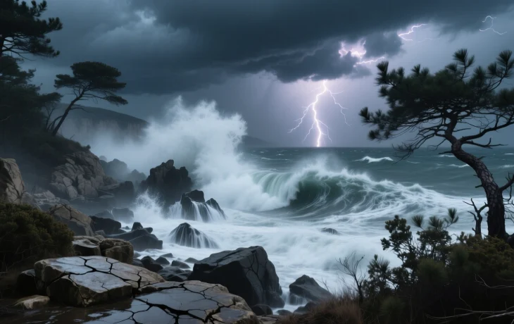 Штормовое предупреждение уточнили для Краснодарского края