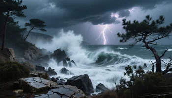 Штормовое предупреждение уточнили для Краснодарского края