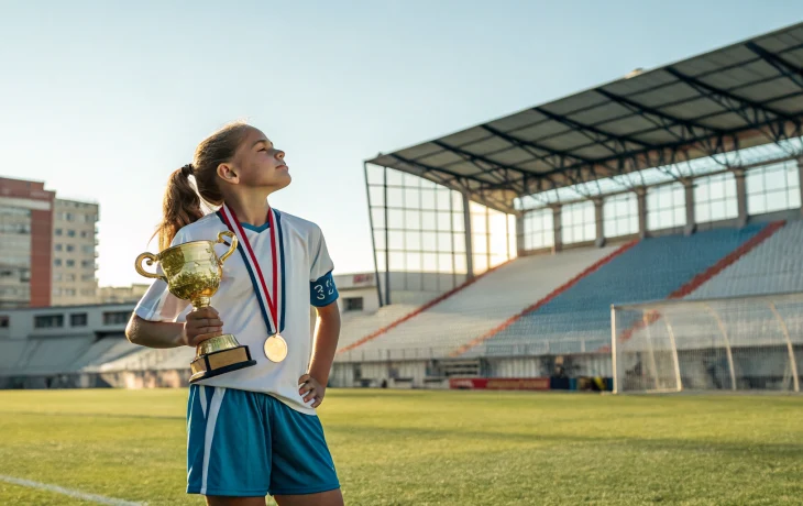 Апшеронская футболистка София Ефремова победила во всероссийском турнире