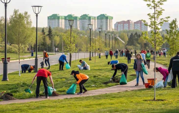 Масштабные субботники преобразили Кущевский район