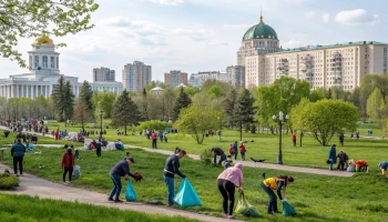 Масштабный субботник в Успенском районе очистил 75 000 кв.м