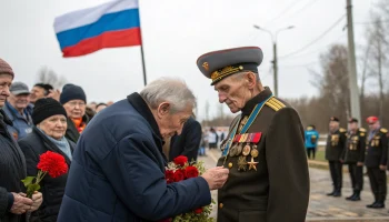 Хадыженск чествует героев: вручены юбилейные медали Победы
