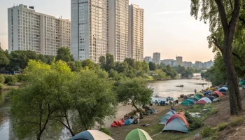 Палаточный скандал в Краснодаре: что творится под окнами?