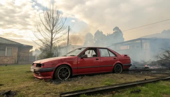 Плата за сгоревший автомобиль