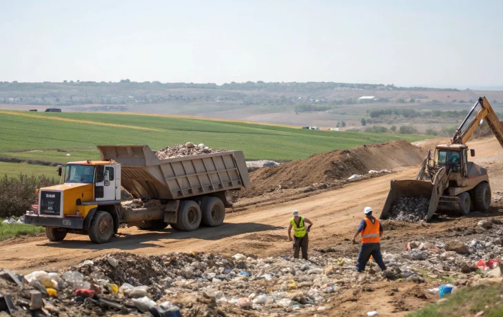 В Адыгее ликвидируют крупную свалку в ауле Пшизов В Адыгее ликвидируют крупную свалку в ауле Пшизов