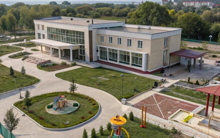 Детский реабилитационный центр в Евпатории завершает строительство Детский реабилитационный центр в Евпатории завершает строительство