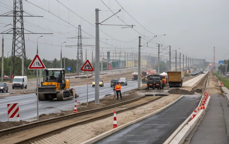 Краснодар ждет пробки из-за реконструкции Западного обхода