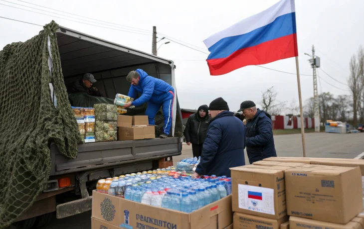 Единороссы Адыгеи отправили 20 тонн гумпомощи на фронт Единороссы Адыгеи отправили 20 тонн гумпомощи на фронт