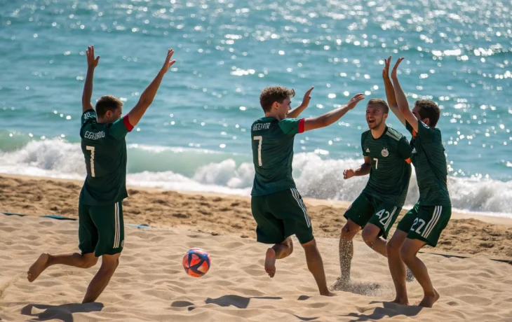 «Краснодар-ЮМР» впервые возглавил чемпионат России по пляжному футболу