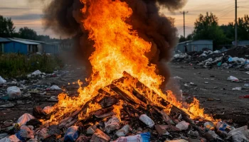 Новороссийск на грани экологической катастрофы: продолжается борьба с пожаром
