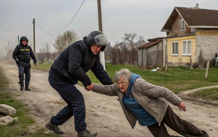 Мужчина в халате напал на людей и ранил пенсионера в селе под Анапой