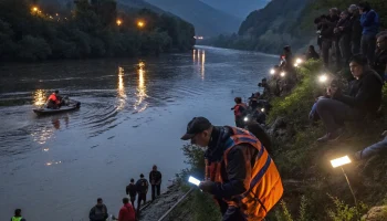 Спасатели продолжают поиски 10-летнего мальчика, упавшего в реку Белую в Адыгее
