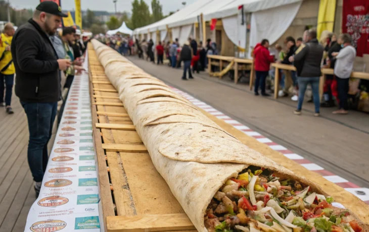 Шаурма-рекорд и 11 дней веселья: «Маевка 2025» стартовала на Пушкинской площади