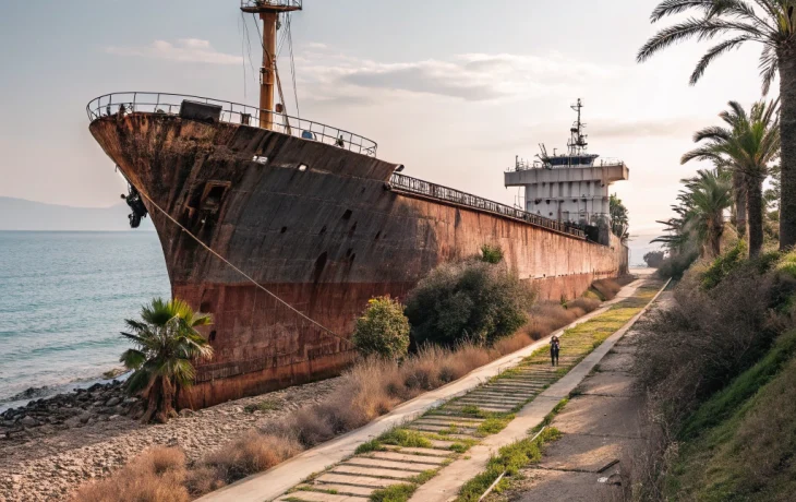 Судьба сухогруза «Рио» решается: экскурсии запретили, но туристы продолжают идти