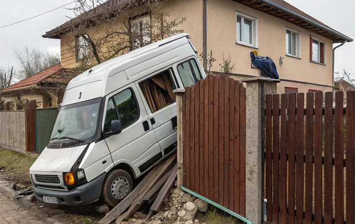 ДТП в станице Ивановской: водитель Peugeot врезался в забор, получив травмы
