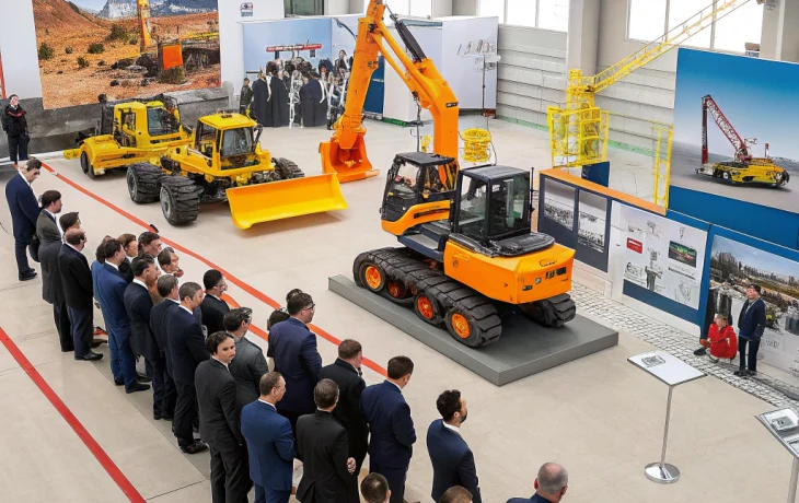 Китайская спецтехника пришла на смену европейской: «Техстройконтракт» провёл масштабную презентацию в Адыгее