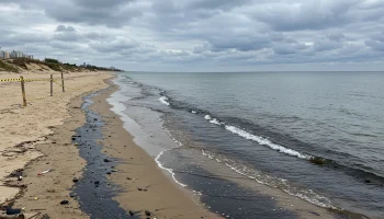 В Краснодарском крае закроют 150 пляжей в 2025 году из-за нефтеразлива