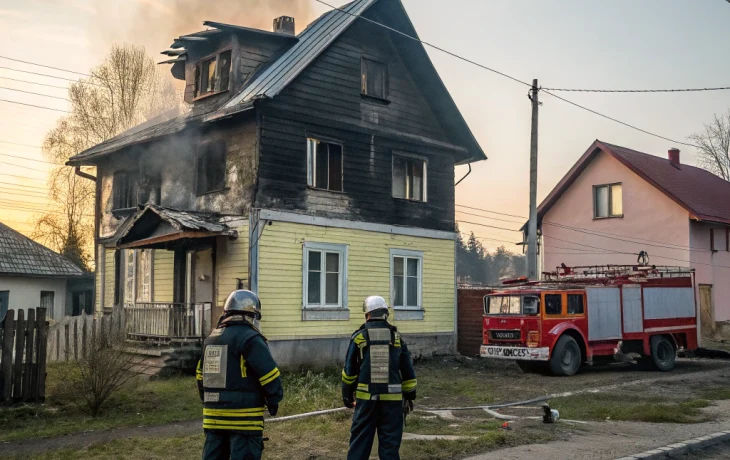 Пожар в Кирилловке ликвидирован: Возгорание дизтоплива потушено