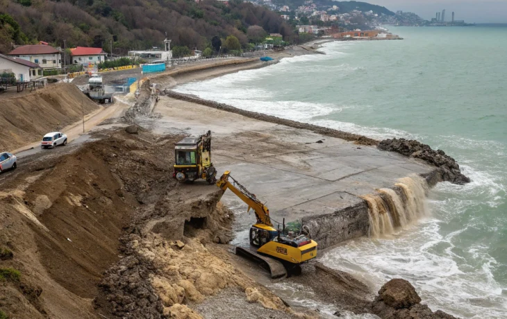 Гендиректор и подрядчик ответят за уничтожение почвы и загрязнение моря при строительстве в Туапсе