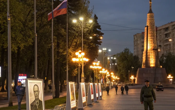 В Краснодаре включат подсветку на памятниках к 80-летию Победы