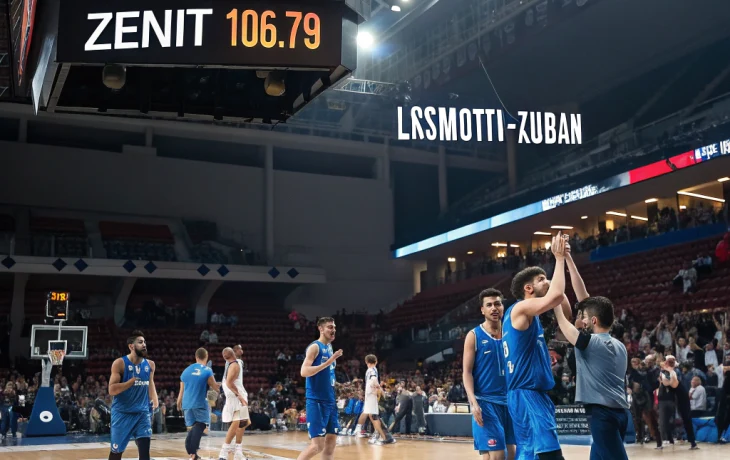 «Локомотив-Кубань» проиграл «Зениту» в первом матче полуфинала Единой лиги ВТБ