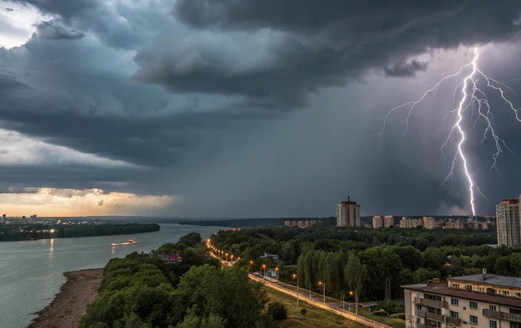 В Краснодарском крае 4 мая ожидаются ливни, грозы и до +24°С