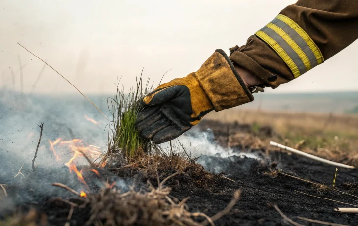 Высокая пожароопасность в Краснодарском крае на 1 мая