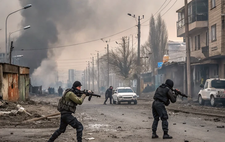 Трое полицейских погибли, семеро пострадали при перестрелке в Махачкале 5 мая