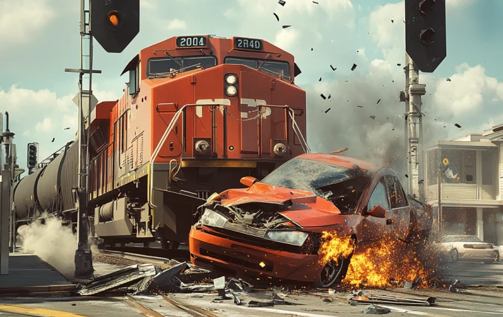 Авария на переезде: прокуратура разбирается в столкновении электрички и авто