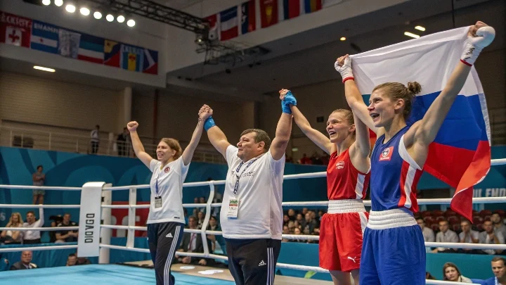 Кубанские боксёрши-юниорки завоевали 6 золотых медалей на первенстве России в Чехове Кубанские боксёрши-юниорки завоевали 6 золотых медалей на первенстве России в Чехове