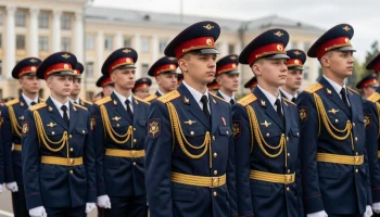 Юбилейный десятый выпуск прошел в Краснодарском президентском кадетском училище