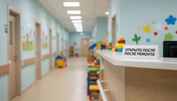 Детскую поликлинику после капремонта открыли в Усть-Лабинске