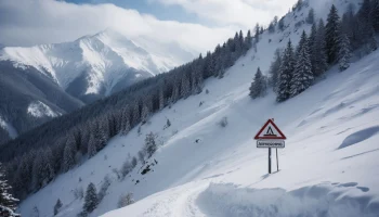 МЧС предупреждает о высокой лавинной опасности в горах Кубани с 29 по 31 января
